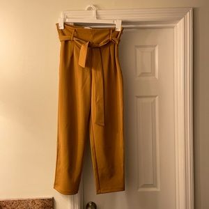 Leith High Waisted Tie Pants